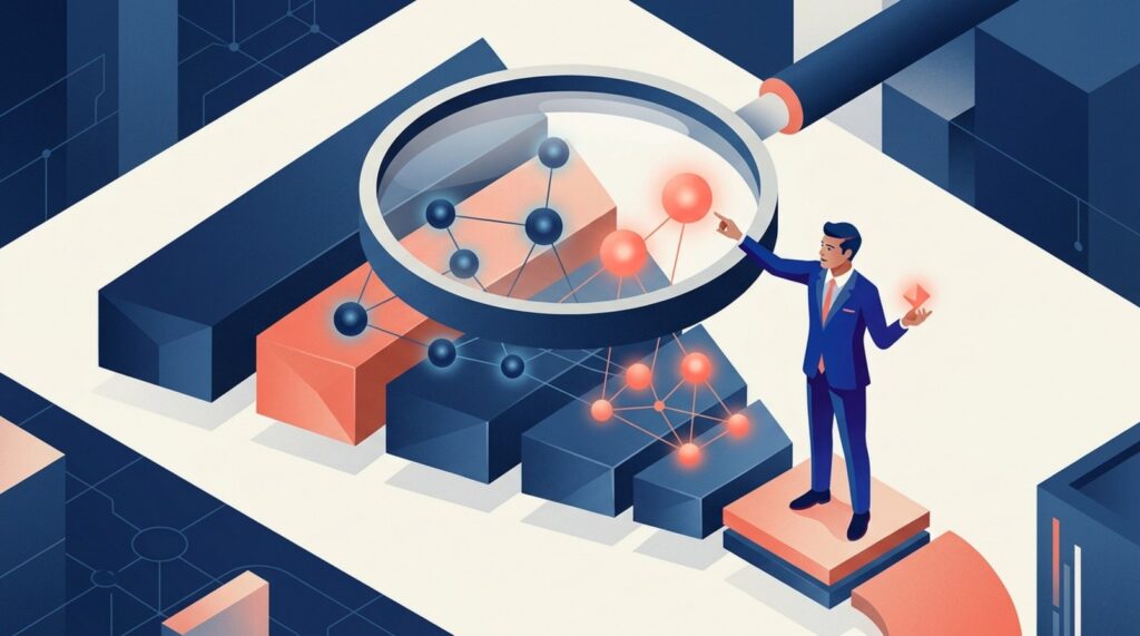 Illustration d'un diagnostic identifiant et priorisant les cas d'usage IA dans un pipeline commercial